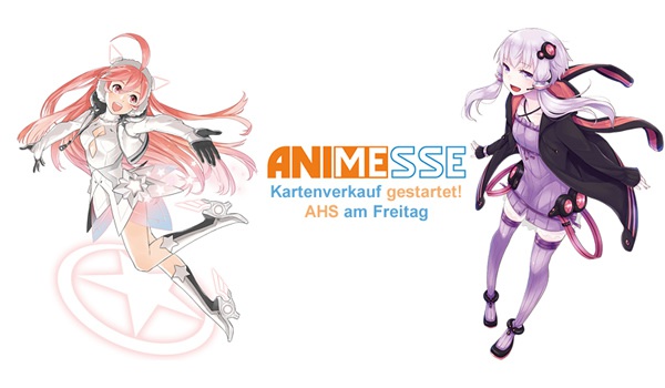 Kartenvorverkauf der Anime Messe beginnt mit AHS und Chihiro Ishiguro